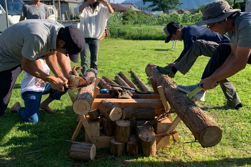 Lumberjack Competition Setup